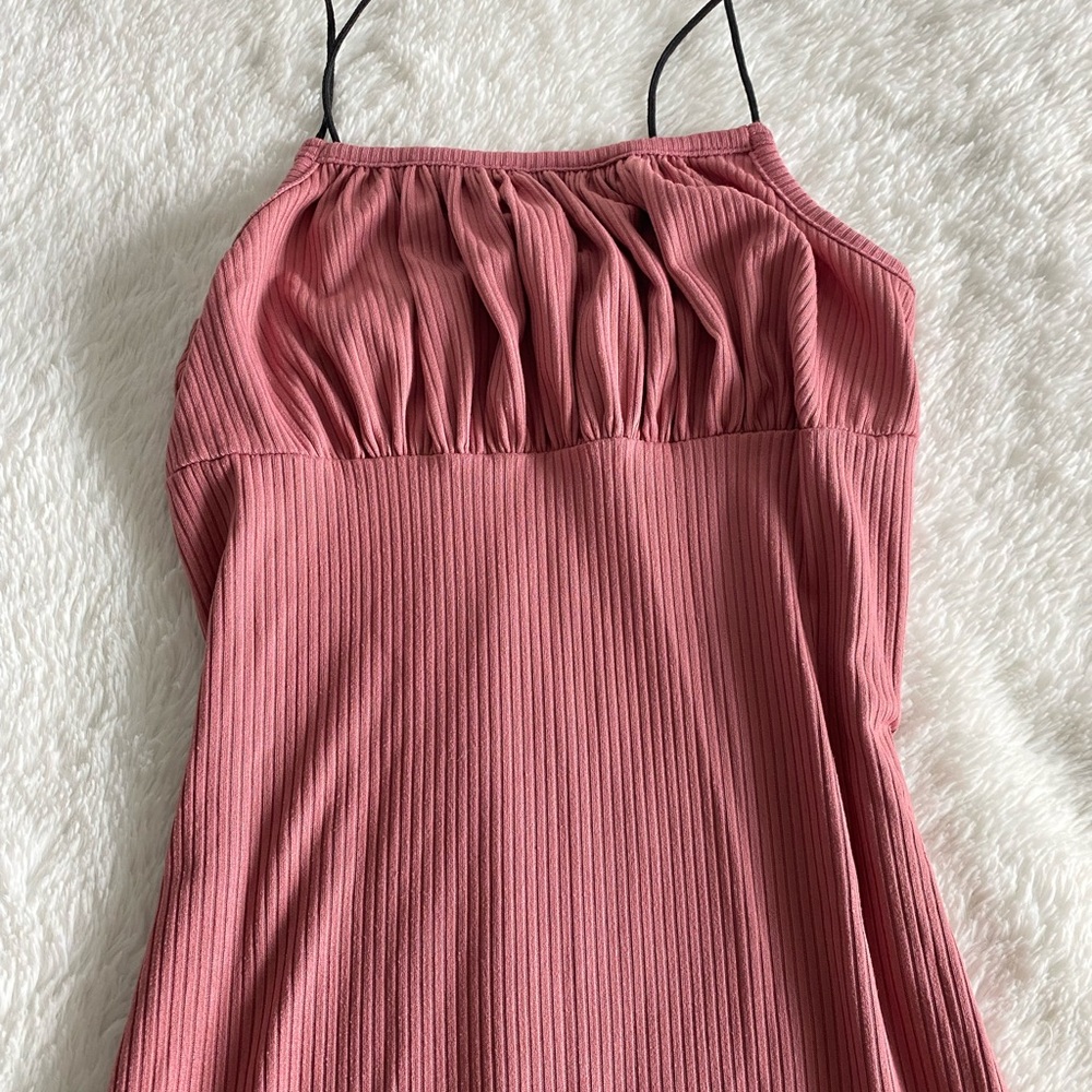 Pretty pink long maxi dress 💗